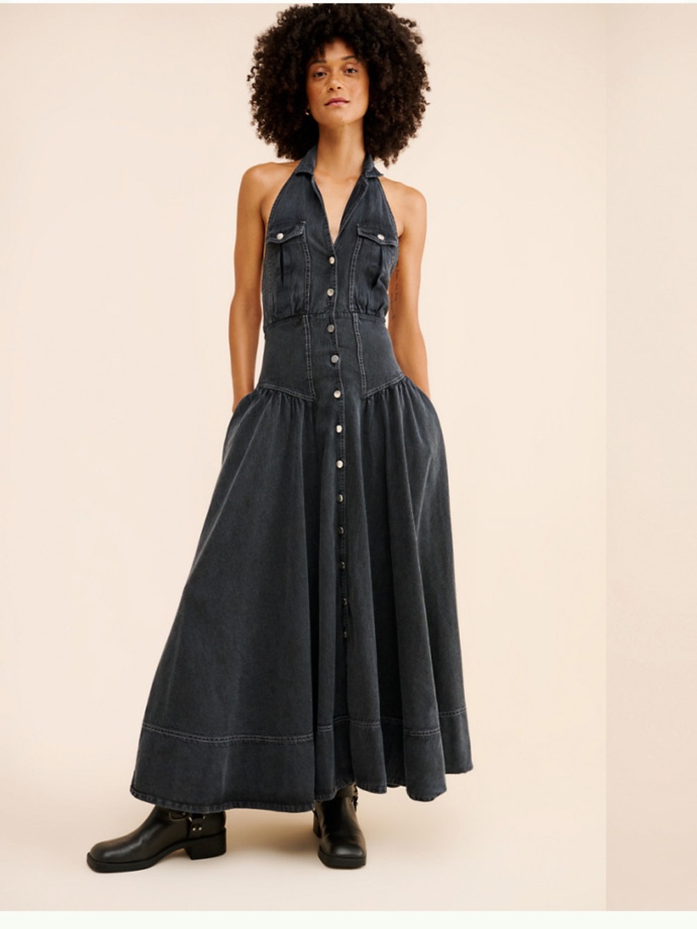 Free People Soundwave Maxi Dress
